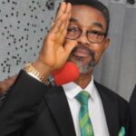 Ewuzie taking oath of office