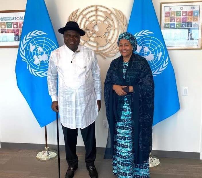 Diri visits UN headquarters, seeks Niger Delta clean up