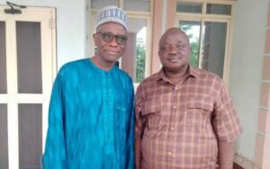 Dr Zagbayi Shem Nuh (Left) and Jonathan Vatsa