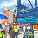 Trade Facilitation: $1.5 billion Lekki Deep Seaport receives 1st vessels with 3 STS Cranes, 10 RTGs