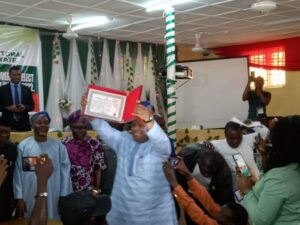Osun governor-elect Adeleke, deputy receive certificates of return