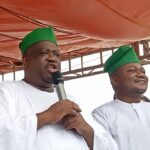 Hon Caleb Mutfwang  and Chris Hassan