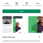 Obi campaign goes digital with “Peter Obi Nation” mobile app