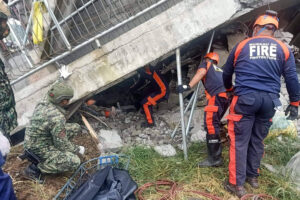 Earthquake aftermath in Benguet province Philippines, La Trinidad – 27 Jul 2022