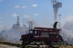 Russia’s attack on Ukraine continues, in Odesa