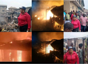Ebonyi: Fire destroys goods worth millions in Eke market