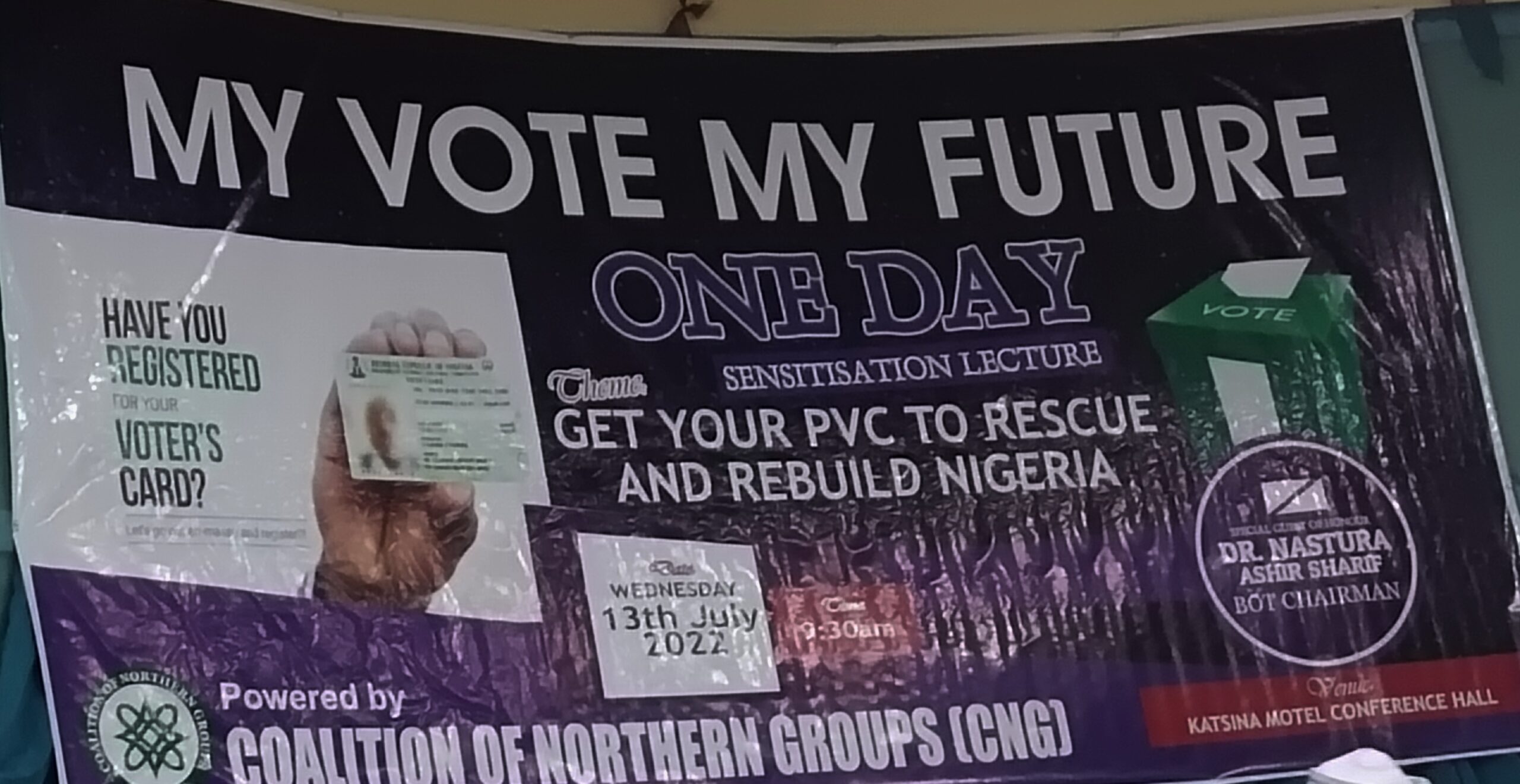 Katsina community leader urges eligible voters to collect PVC