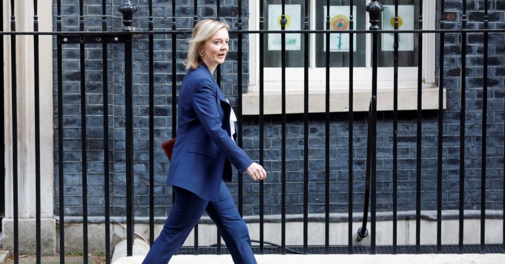 UK Foreign Secretary Liz Truss