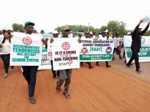 ASUU Strike: Nasarawa NLC joints nationwide protest