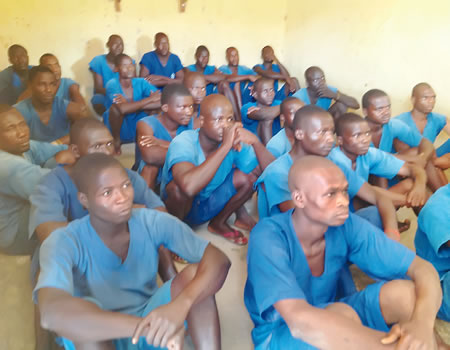 NHRC gives free eye glasses to 43 female inmates at Kirikiri