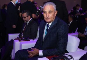 Doha Exhibition & Convention Center, Doha, Qatar – April 1, 2022 Brazil coach Tite ahead of the draw REUTERS/Ibraheem Al Omari