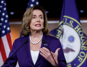US House Speaker Nancy Pelosi (D-CA) addresses reporters during a news conference at the U.S. Capitol in Washington, U.S., July 29, 2022. REUTERS/Jonathan Ernst