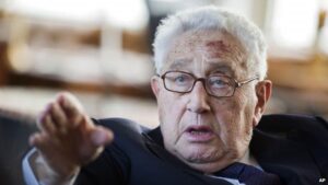 Former U.S. secretary of state Henry Kissinger