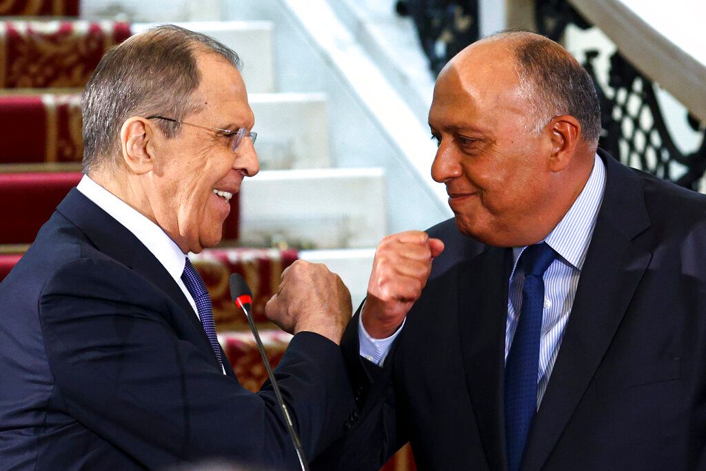 Russia FM visits Egypt, part of Africa trip amid Ukraine war