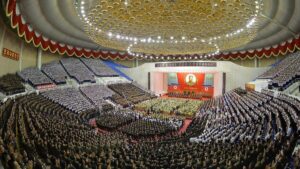 North Korea holds mask-free veterans event after flagging near end of COVID crisis