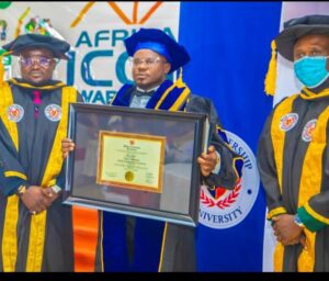 Humane lifestyle earns sales expert honorary doctorate