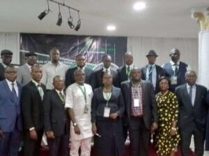 Cross section of participants on the first day of the workshop organised by the Nigerian Bar Association in conjunction with MacArthur Foundation in Warri, Delta State