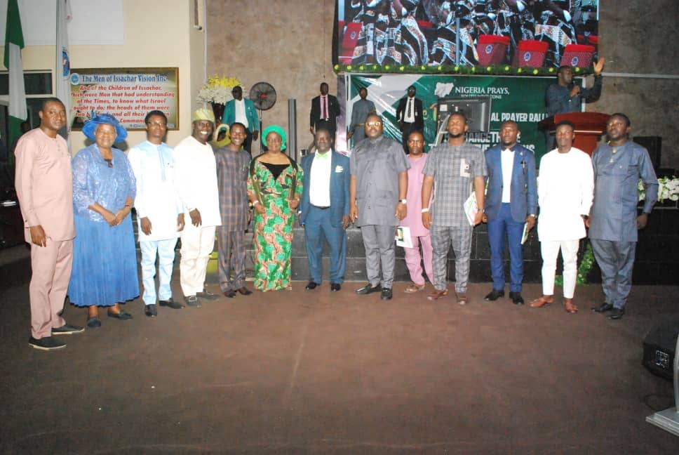 Participants during the South West Zonal Rally of Nigeria Prays for August 2022, held at the headquarters of the Men of Issachar Vision Ministries, Olororo, Ojoo, Ibadan, Oyo State