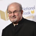 FILE – Salman Rushdie attends the 68th National Book Awards Ceremony and Benefit Dinner on Nov. 15, 2017, in New York. An Iranian government official denied on Monday, Aug. 15, 2022, that Tehran was involved in the assault on author Rushdie, in remarks that were the country’s first public comments on the attack. (Photo by Evan Agostini/Invision/AP, File)