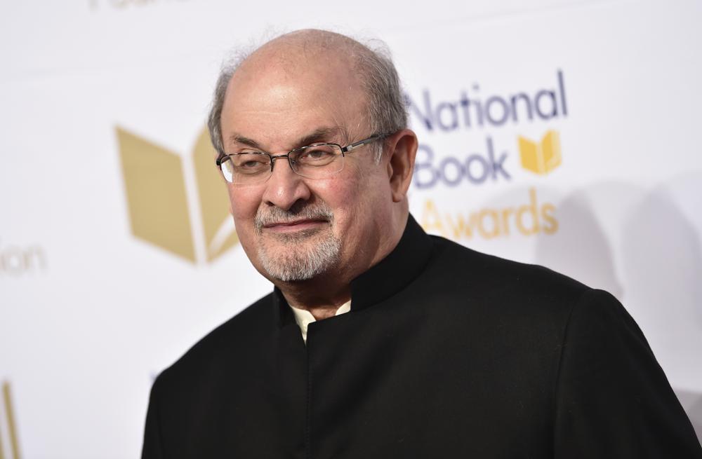FILE – Salman Rushdie attends the 68th National Book Awards Ceremony and Benefit Dinner on Nov. 15, 2017, in New York. An Iranian government official denied on Monday, Aug. 15, 2022, that Tehran was involved in the assault on author Rushdie, in remarks that were the country’s first public comments on the attack. (Photo by Evan Agostini/Invision/AP, File)