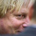 FILE – British Foreign Minister Boris Johnson participates in the Meeting of the Ministers of the Global Coalition on the Defeat of ISIS, Wednesday, March 22, 2017, at the State Department in Washington. The moving vans have already started arriving in Downing Street, as Britain’s Conservative Party prepares to evict Johnson. Debate about what mark he will leave on his party, his country and the world will linger long after he departs in September. (AP Photo/Cliff Owen, File)