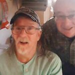 This photo provided by Gary Nichols shows him, right, with his brother, Alan, on the eve of his euthanization in Chilliwack, British Columbia, Canada, in July 2019. Alan submitted a request to be euthanized and he was killed, despite concerns raised by his family and a nurse practitioner. Nichols’ family reported the case to police and health authorities, arguing that he lacked the capacity to understand the process and was not suffering unbearably — among the requirements for euthanasia. “Alan was basically put to death,” his brother, Gary, says. (Courtesy Gary Nichols via AP)