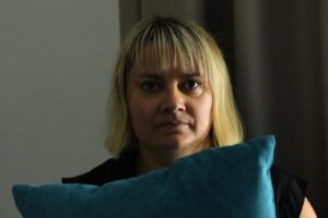 Ukrainian refugee Liudmyla Chudyjovych makes up a room in a hotel where she works, Wednesday, Aug. 3, 2022, in Prague, Czech Republic. Nearly six months after the Russian invasion of Ukraine, many refugees are still struggling to find jobs in their European Union host countries, despite the EU’s streamlined process for Ukrainians to live and work in any of its 27 member nations. (AP Photo/Petr David Josek)