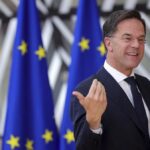 FILE – Dutch Prime Minister Mark Rutte arrives for an EU summit in Brussels, Thursday, June 23, 2022. Mark Rutte became the longest-serving Dutch prime minister Tuesday and the leader known by some as “Teflon Mark” because scandals don’t stick to him is showing no sign of slowing despite unrest gripping his nation and his party’s popularity sliding in polls. (AP Photo/Olivier Matthys, File)
