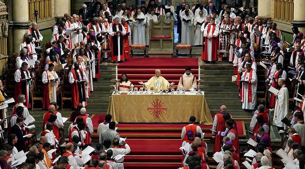 Justin Welby led the opening service of the conference