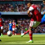 Gabriel Jesus has scored eight goals in his past nine Premier League appearances – six for Manchester City and two for Arsenal