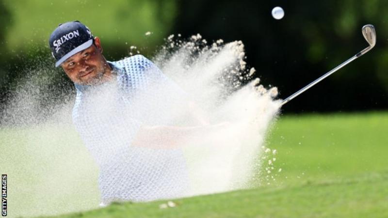 JJ Spaun retained the lead after carding a two-under 68 in the third round