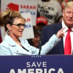 Mr Trump campaigned in Alaska last month for his preferred candidates