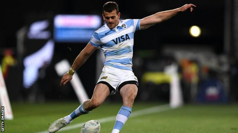 Boffelli plays his club rugby with Edinburgh