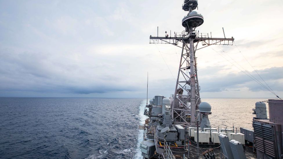 USS Chancellorsville is part of the operation