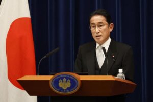Japan Prime Minister Fumio Kishida