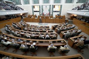 A view shows the first parliament session held after elections, in Kuwait City, Kuwait December 15, 2020. REUTERS/Stephanie McGehee/File Photo/File Photo
