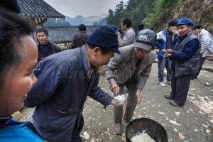 Chinese rural dwellers