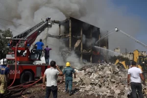 Death toll rises to six after blast at Armenian shopping centre