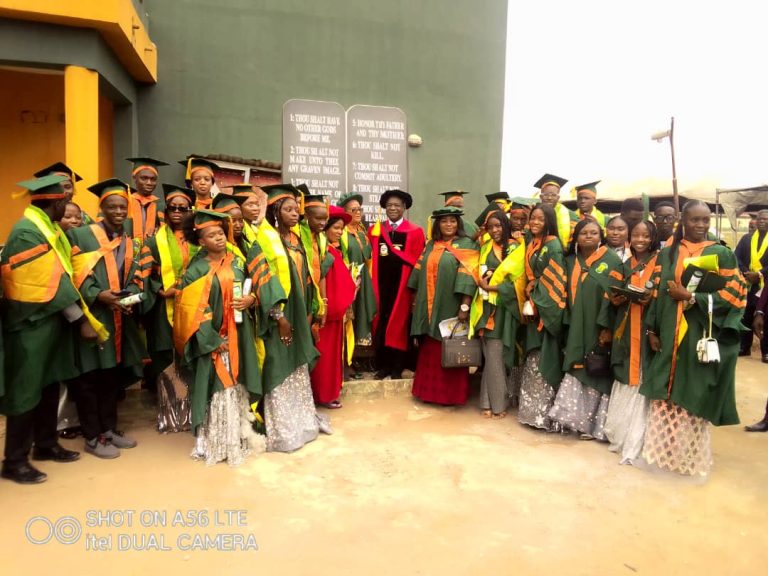 Proprietor advises students to build on teachings, moral values