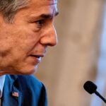 U.S. Secretary of State Antony Blinken speaks during a meeting with Philippine President Ferdinand Marcos Jr. at the Malacanang Palace in Manila, Philippines, August 6, 2022. Ezra Acayan/Pool via REUTERS