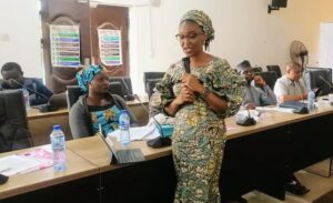Kaduna-State-Focal-Person-on-Social-Investment-Mrs-Saude-Atoyebi-addressing-participants-at-a-three-day-trainning-of-gender-desk-officers-in-Kaduna