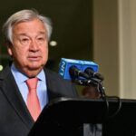 UN Secretary-General Antonio Guterres