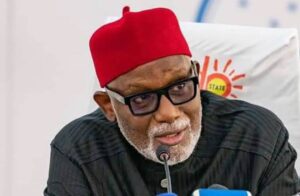 Ondo Governor Rotimi Akeredolu