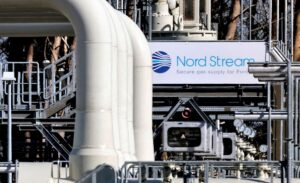 Pipes at the landfall facilities of the Nord Stream 1 gas pipeline are pictured in Lubmin, Germany, March 8, 2022. REUTERS/Hannibal Hanschke/File Photo