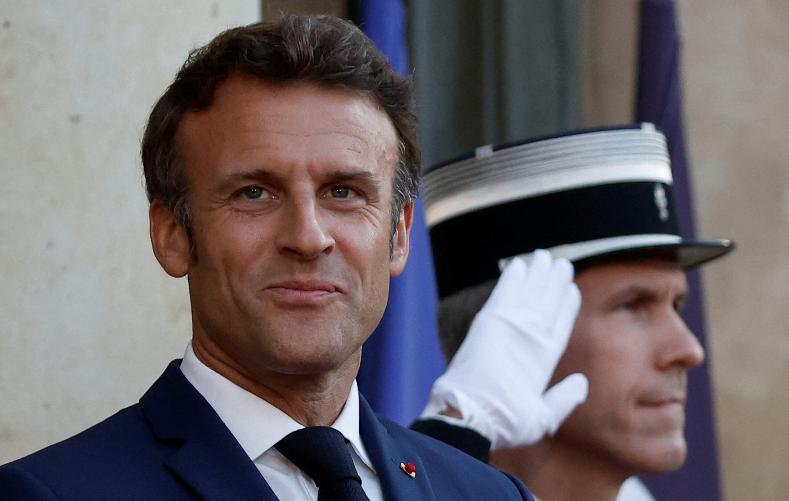 FILE PHOTO: France’s Macron meets Saudi Crown Prince Mohammed bin Salman in Paris