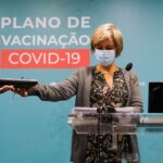 Portugal’s Health Minister Marta Temido arrives at a news conference regarding the coronavirus (COVID-19) situation in Lisbon, Portugal, December 17, 2021. REUTERS/Pedro Nunes/File Photo