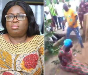 Abia First Lady rescues woman flogged for alleged witchcraft