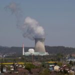 A general view shows the nuclear power plant KKW Leibstadt of Swiss energy company Kernkraftwerk Leibstadt AG near Leibstadt, Switzerland April 20, 2022. REUTERS/Arnd Wiegmann