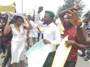 The ‘nude protest’ to free Inibehe Effiong