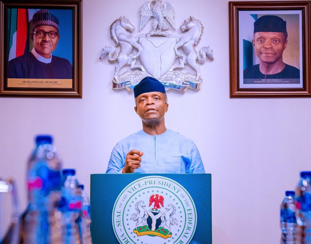 Vice President Yemi Osinbajo